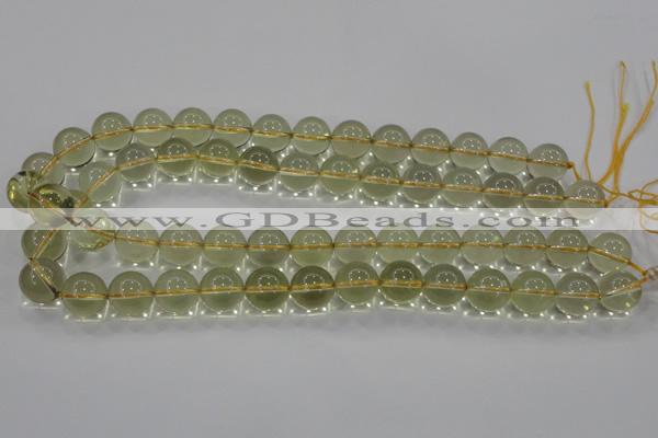 CLQ51 15.5 inches 8mm round natural lemon quartz beads wholesale