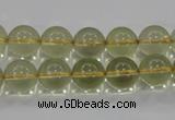 CLQ52 15.5 inches 10mm round natural lemon quartz beads wholesale