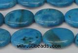 CLR422 15.5 inches 12*16mm oval dyed larimar gemstone beads