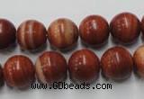 CMA205 15.5 inches 14mm round red malachite beads wholesale