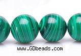 CMA21 15.5 inches 14mm round imitate malachite beads wholesale