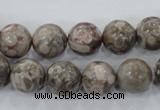 CMB05 15.5 inches 12mm round natural medical stone beads wholesale