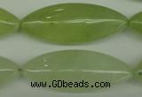 CME14 15.5 inches 15*40mm marquise New jade gemstone beads