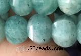 CME211 15.5 inches 7*9mm - 8*10mm pumpkin amazonite beads