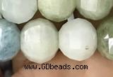 CME233 15.5 inches 10*11mm - 10*12mm pumpkin aquamarine beads