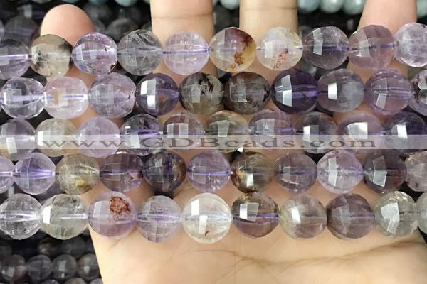 CME251 15.5 inches 10*11mm - 11*12mm pumpkin ametrine beads