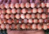 CME303 15.5 inches 8*11mm - 9*12mm pumpkin moonstone beads