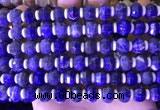 CME318 15.5 inches 8*10mm pumpkin sodalite gemstone beads