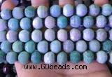 CME325 15.5 inches 9*11mm - 10*12mm pumpkin amazonite beads