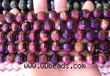 CME327 15.5 inches 9*11mm - 10*12mm pumpkin red tiger eye beads