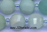 CME360 15 inches 10mm pumpkin amazonite beads