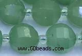 CME367 15 inches 10mm pumpkin green aventurine beads