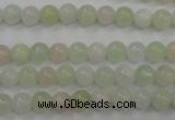 CMG101 15.5 inches 6mm round natural morganite beads wholesale