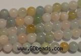 CMG11 15.5 inches 6mm round A grade natural morganite beads