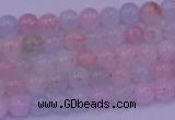 CMG140 15.5 inches 4mm round natural morganite gemstone beads