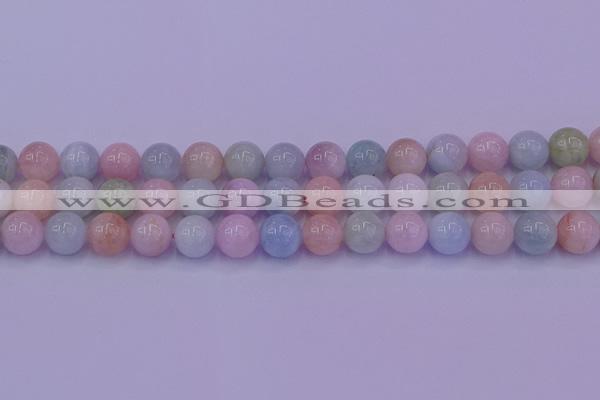 CMG143 15.5 inches 10mm round natural morganite gemstone beads