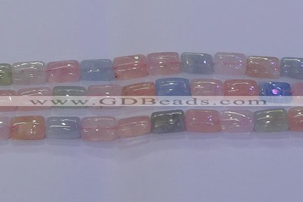 CMG247 15.5 inches 15*20mm rectangle morganite beads wholesale