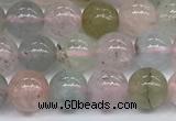 CMG391 15.5 inches 6mm round morganite gemstone beads