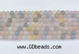 CMG430 15.5 inches 7mm round morganite beads wholesale