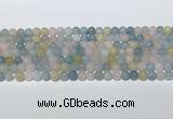 CMG440 15.5 inches 6mm round morganite gemstone beads wholesale