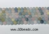 CMG441 15.5 inches 8mm round morganite gemstone beads wholesale