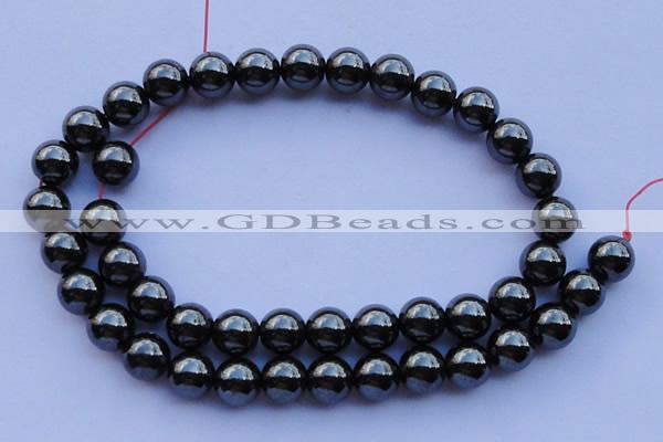 CMH09 16 inches 8mm round magnetic hematite beads Wholesale