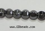 CMH129 15.5 inches 6*6mm pumpkin magnetic hematite beads