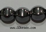 CMH130 15.5 inches 10*10mm pumpkin magnetic hematite beads