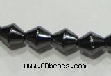 CMH132 15.5 inches 6*7mm bicone magnetic hematite beads