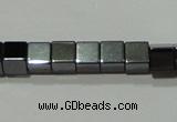 CMH159 15.5 inches 4*4mm cube magnetic hematite beads wholesale