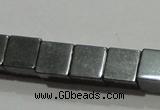 CMH160 15.5 inches 6*6mm cube magnetic hematite beads wholesale