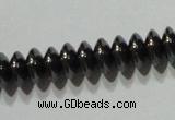 CMH166 15.5 inches 3*6mm rondelle magnetic hematite beads