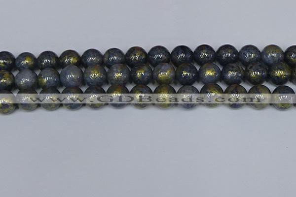 CMJ1003 15.5 inches 10mm round Mashan jade beads wholesale