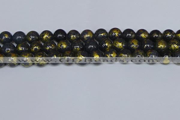 CMJ1008 15.5 inches 10mm round Mashan jade beads wholesale