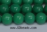 CMJ103 15.5 inches 12mm round Mashan jade beads wholesale