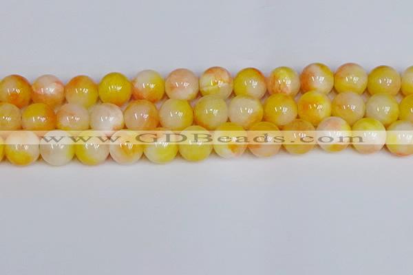 CMJ1053 15.5 inches 12mm round jade beads wholesale