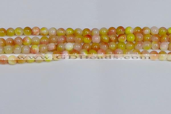 CMJ1055 15.5 inches 6mm round jade beads wholesale