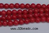 CMJ106 15.5 inches 4mm round Mashan jade beads wholesale