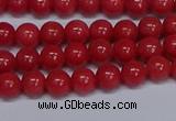 CMJ107 15.5 inches 6mm round Mashan jade beads wholesale