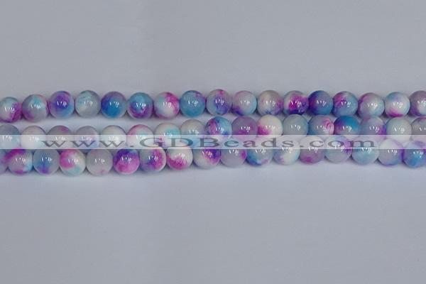 CMJ1116 15.5 inches 8mm round jade beads wholesale