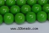 CMJ116 15.5 inches 10mm round Mashan jade beads wholesale