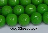 CMJ117 15.5 inches 12mm round Mashan jade beads wholesale