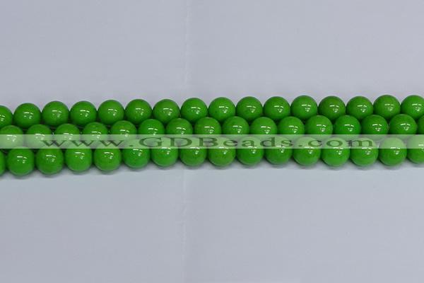 CMJ117 15.5 inches 12mm round Mashan jade beads wholesale