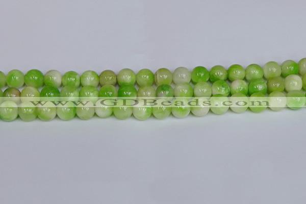 CMJ1211 15.5 inches 8mm round jade beads wholesale