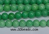 CMJ128 15.5 inches 6mm round Mashan jade beads wholesale