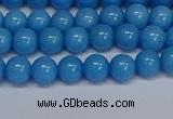 CMJ135 15.5 inches 6mm round Mashan jade beads wholesale