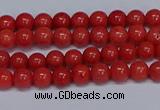 CMJ15 15.5 inches 4mm round Mashan jade beads wholesale