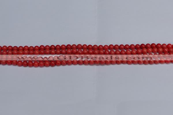 CMJ15 15.5 inches 4mm round Mashan jade beads wholesale