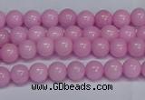 CMJ155 15.5 inches 4mm round Mashan jade beads wholesale