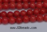 CMJ16 15.5 inches 6mm round Mashan jade beads wholesale